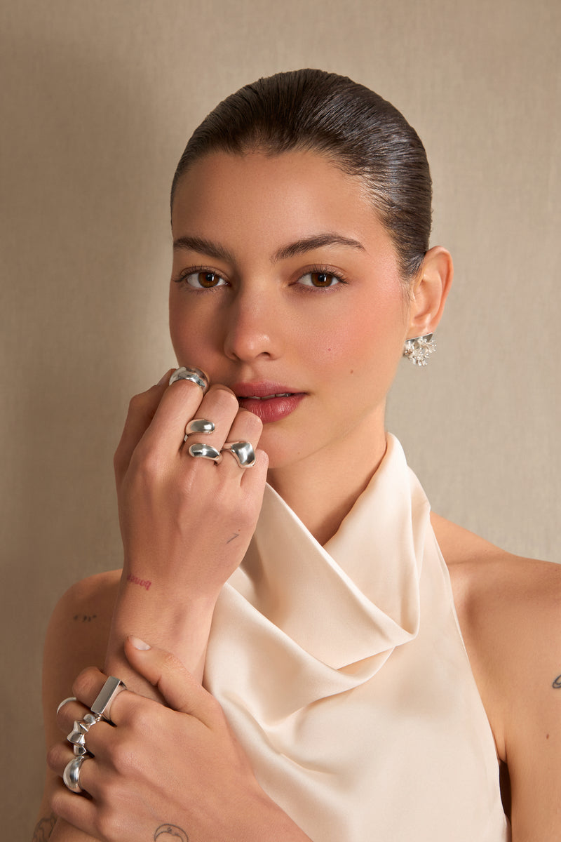 Round Double Wrap Around Ring