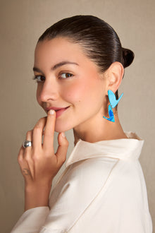 Double Hearts Earrings