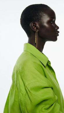 Threader Gold Earrings