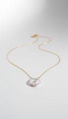 Dainty Keshi Pearl Gold Necklace