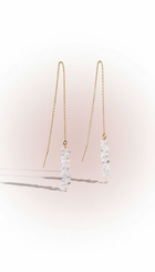 Threader Gold Earrings