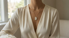 Biwa Pearls Lariat Gold Necklace