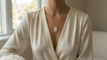 Biwa Pearls Lariat Gold Necklace