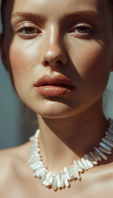 Biwa Choker Necklace