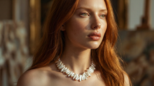 Biwa Choker Necklace