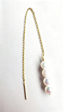 Threader Gold Earrings