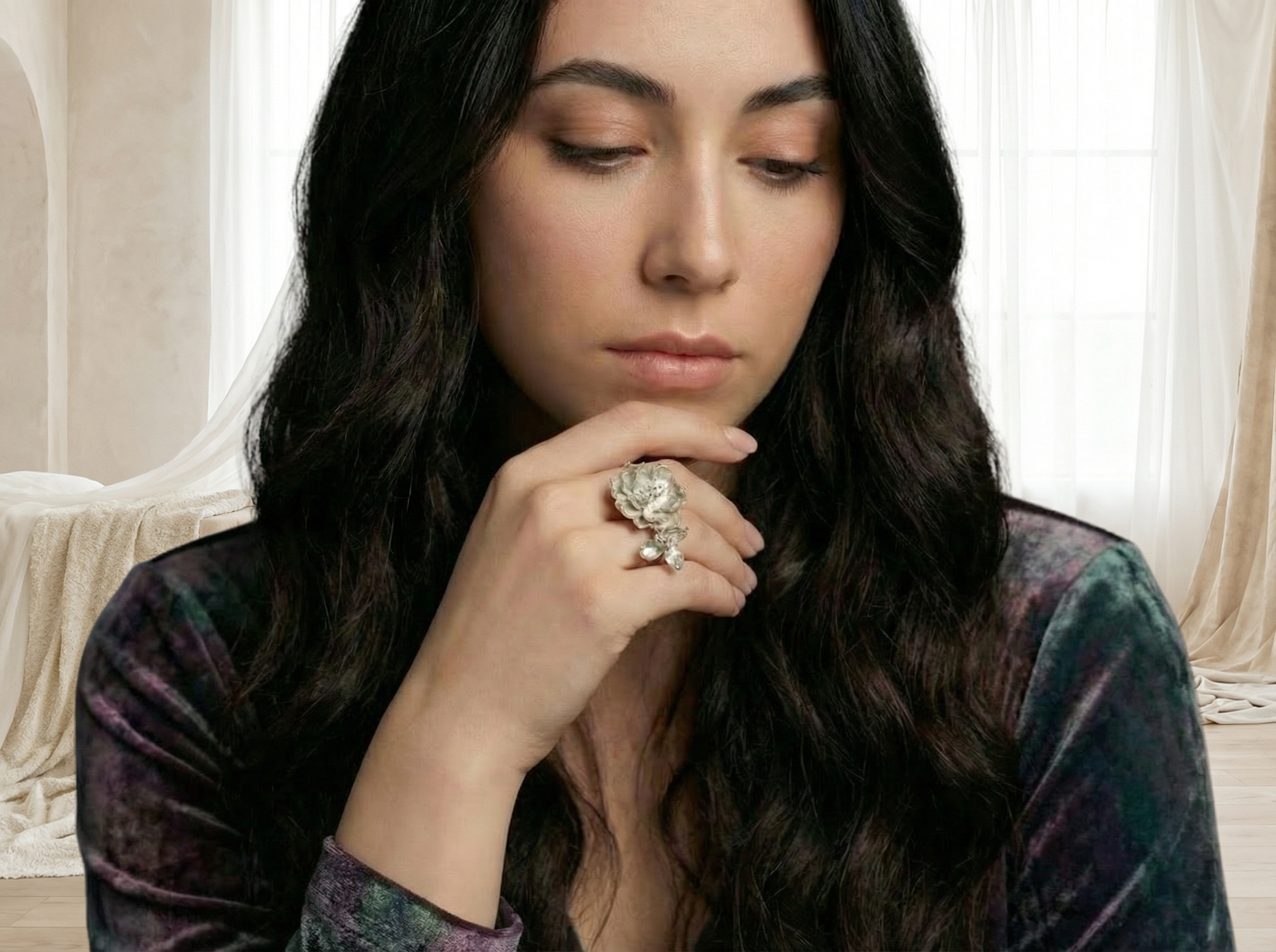 Amor de Madre Fleur Ring