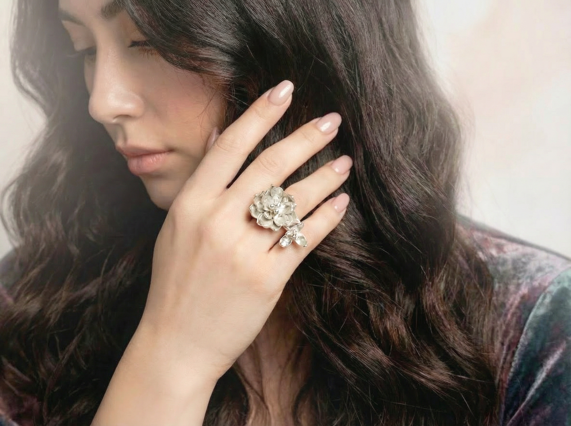 Amor de Madre Fleur Ring